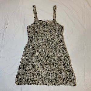 American Eagle Leopard Print Dress